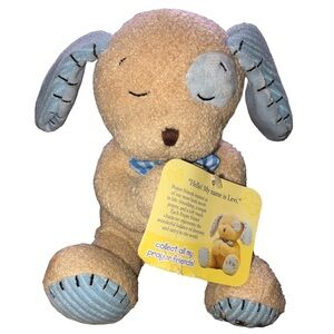 Bright inspirations puppy dog Levi talking plush says Now I lay me down to…